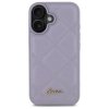 Guess GUHCP16SPSQSQSU iPhone 16 6.1 jasnofioletowy/light purple hardcase Quiled Metal Logo